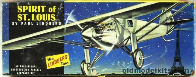 Lindberg 1/48 Ryan NYP Spirit of St. Louis, 520-98 plastic model kit